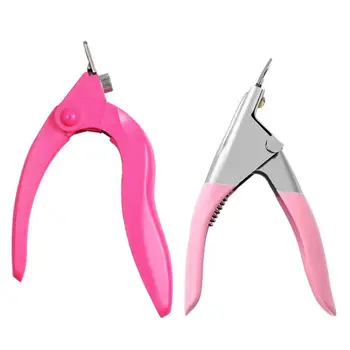 

2pcs Stainless Steel Nail Tip Trimmer Durable Sturdy Portable Pedicure Clip Nail Clipper Nail Cutter for Home Pet