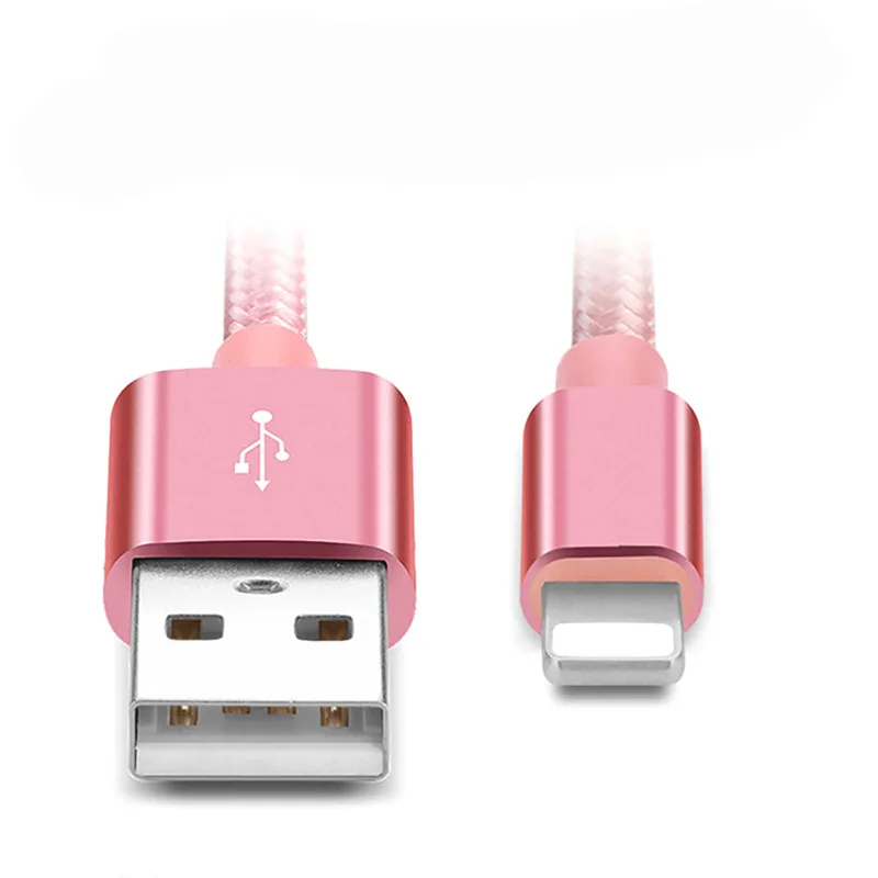 Для iPhone 11 Плетеный usb кабель для зарядки и передачи данных для iPhone 5 5S 5C 6 6S 7 8 Plus X XR XS MAX usb ЗУ для мобильного телефона Кабели