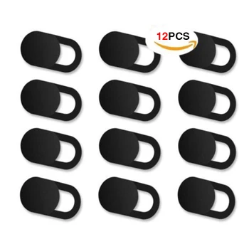 

12pcs Webcam Cover 0.026in Ultra-Thin Webcam Cover For Macbook Laptop Pro