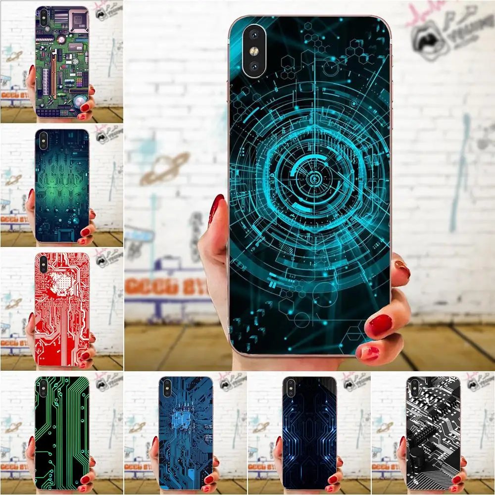 Для Sony Xperia Z Z1 Z2 Z3 Z4 Z5 compact Mini M2 M4 M5 T3 E3 E5 XA XA1 XZ Premium Soft TPU печатная схема