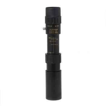 

10-120x25 Dual Focus Monocular Telescope Super Clear Adjustable Zoomable Scope