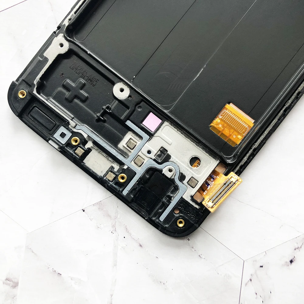 Super para Samsung Tela de Toque Assembléia com Quadro Amoled A405 Display Digitador Substituição Reparo Oem 100% A40 Lcd 2021 14 LCDs de celular