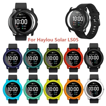 

Hard PC Case For Haylou Solar LS05 Smart Watch Cover Screen Protector Shell Replace Accessories For Xiaomi Haylou Solar Bracelet