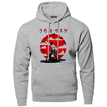 

Uchiha Sasuke Hoodies Men NARUTO Japan Anime Sweatshirts Hooded Hoodie Winter Autumn Harajuku Sharingan Rinnegan Sportswear Mens