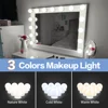 3 Modes Colors Makeup Mirror Light Led Touch Dimming Vanity Dressing Table Lamp Bulb USB 12V Hollywood Make Up Mirror Wall Lamp ► Photo 1/6