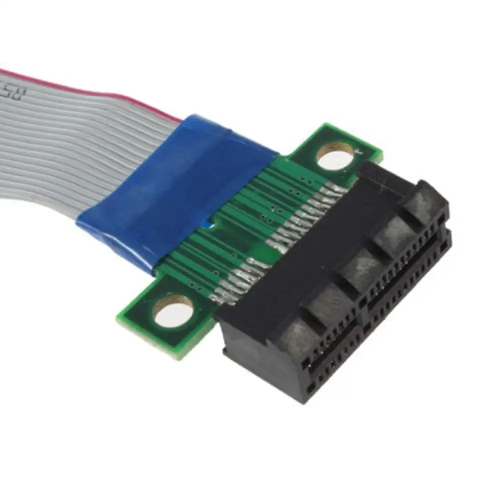 Мужского и женского пола PCI E 1X переходная карта удлинитель гибкий Удлинительный