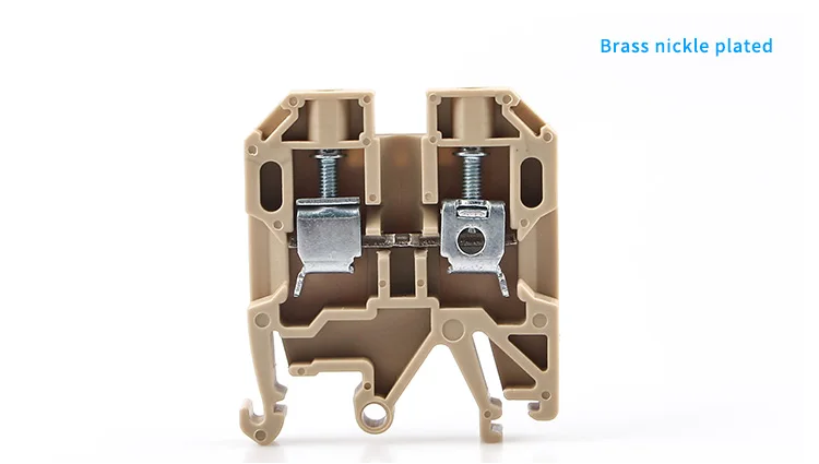 blocos terminais do trilho do ruído da conexão do parafuso do condutor do fio do bloco de terminais dos pces