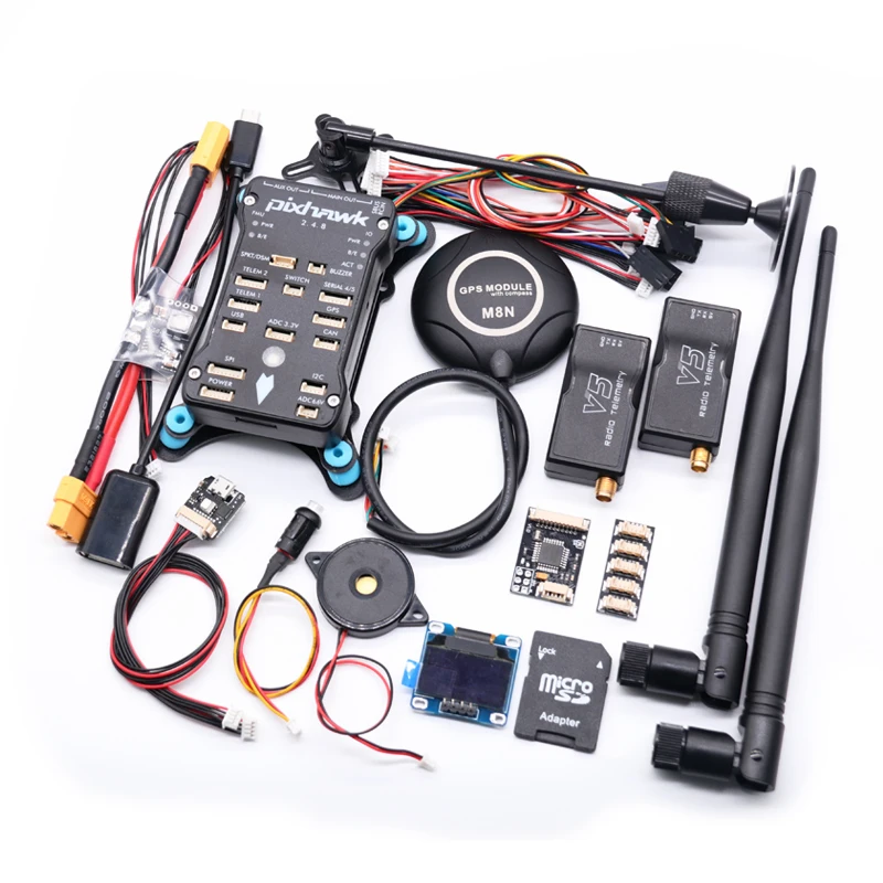 H0c0c82b93ff6440abba3b4b48fdb9c758.jpg RODHE – Contrôleur de Vol Pixhawk, PX4 PIX 2.4.8 32 Bit, Pilote Automatique avec Interrupteur de Sécurité, 4G SD, Buzzer PPM I2C RC Quadcopter Ardupilot