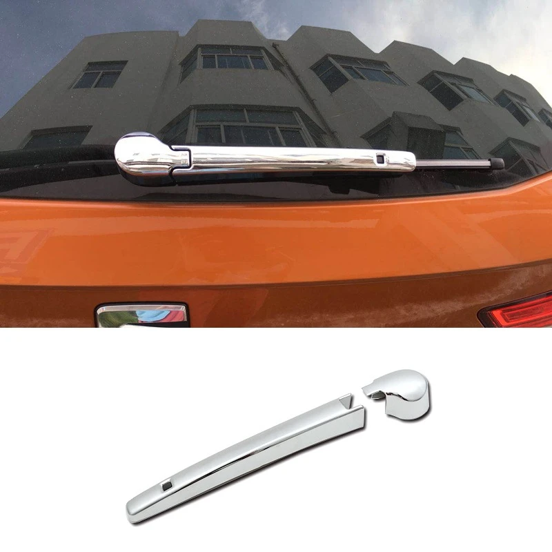 Abs Chrome Rear Windscreen Wiper Cover Cap For Seat Ateca Xcellence Plus Fr 2016 2017 2018 Car Styling Accessories Chromium Styling Aliexpress