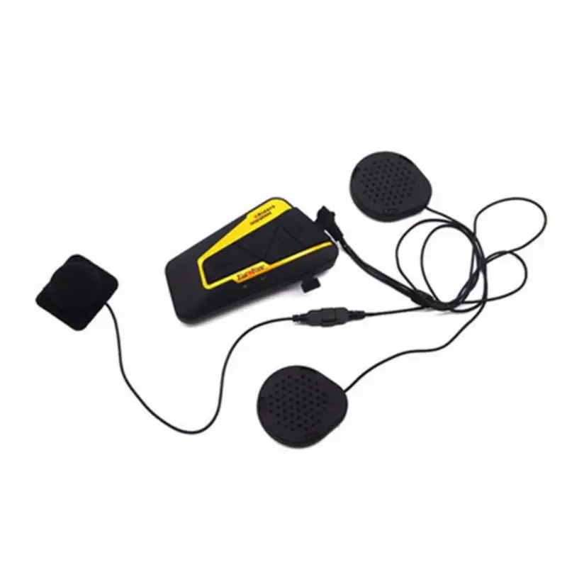 Bluetooth-рация, беспроводной bluetooth микрофон, Водонепроницаемый Bluetooth мотоциклетный шлем, домофон, стерео наушники