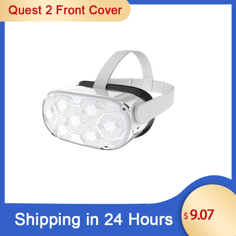 Mejor Compra VR-cubierta protectora de lente frontal para casco, cubierta de protección lateral izquierda y derecha para Oculus Quest 2, accesorios para auriculares WGwgrEbjB7Z