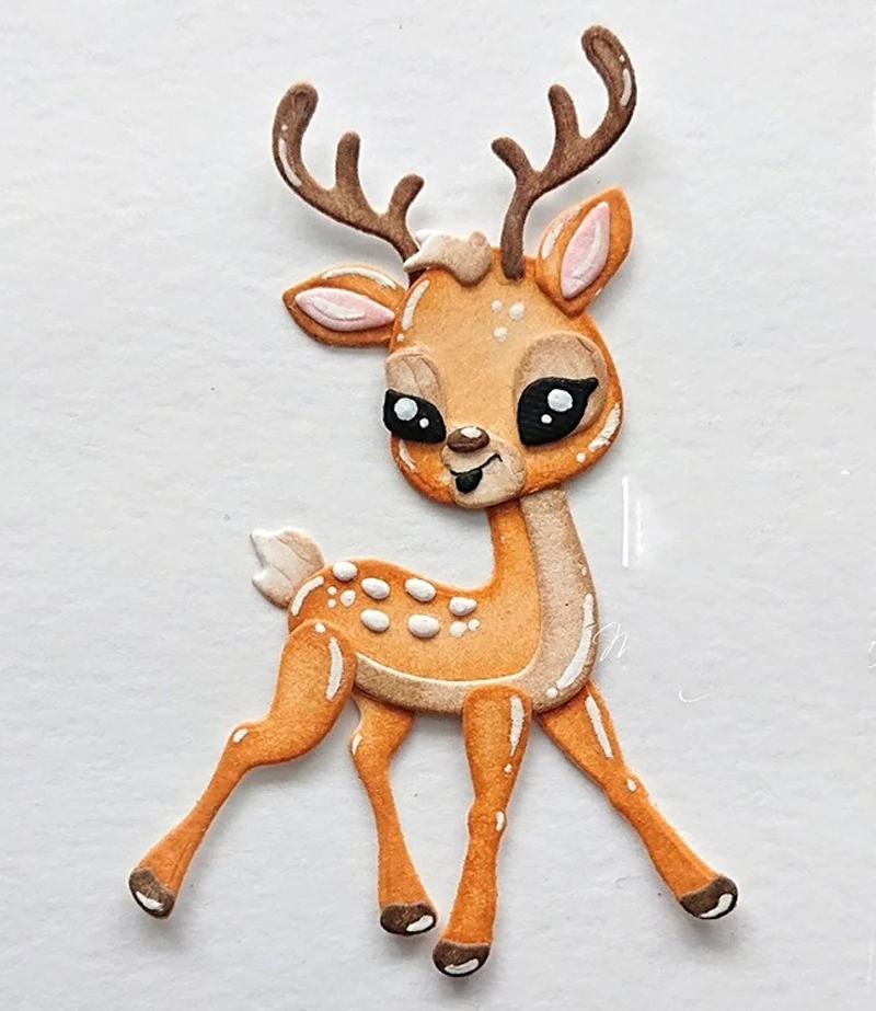 

Deer body set Metal Cutting Dies Stencils for DIY Scrapbooking Craft Paper Card Decorative Embossing Die Cuts