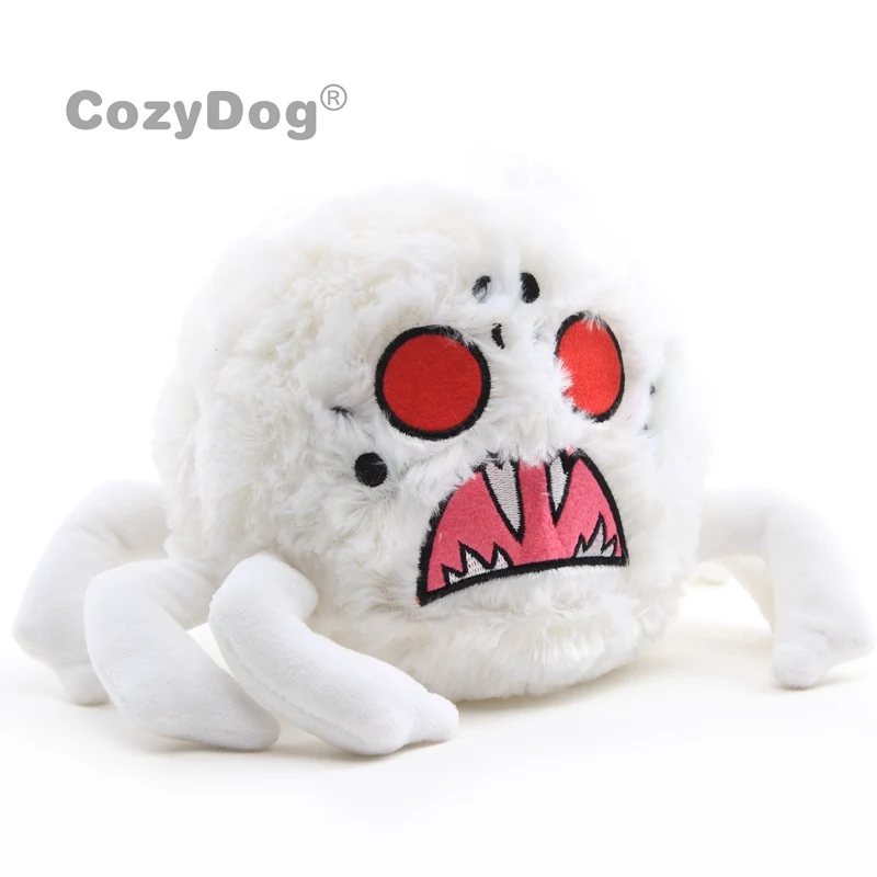 24x18 см Горячая игра Белый Паук плюшевый игрушки кукла Peluche Новые поступления Мягкие животные игрушки для малышей Рождественский подарок на день рождения