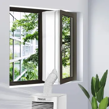 

Window AirLock Seal Plate Air Conditioner Cover Soft Baffle Window Seal For All Mobile Air Conditioning Units