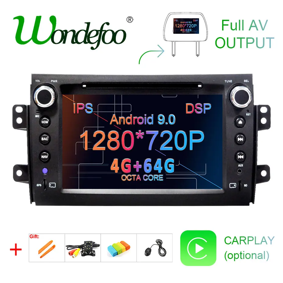Sale 8" Android 9.0 DSP IPS 64G GPS For Suzuki SX4 dvd player stereo receiver head monitor navigation multimedia player tape recorder 0 Sale 8" Android 9.0 DSP IPS 64G GPS For Suzuki SX4 dvd player stereo receiver head monitor navigation multimedia player tape recorder 0