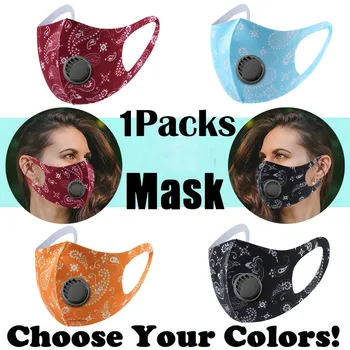 

Adult Washable Reusable Anti-Anti-spitting Protective Face Cover Masks Windproof Mouth Cover Respirator Mouth-muffle