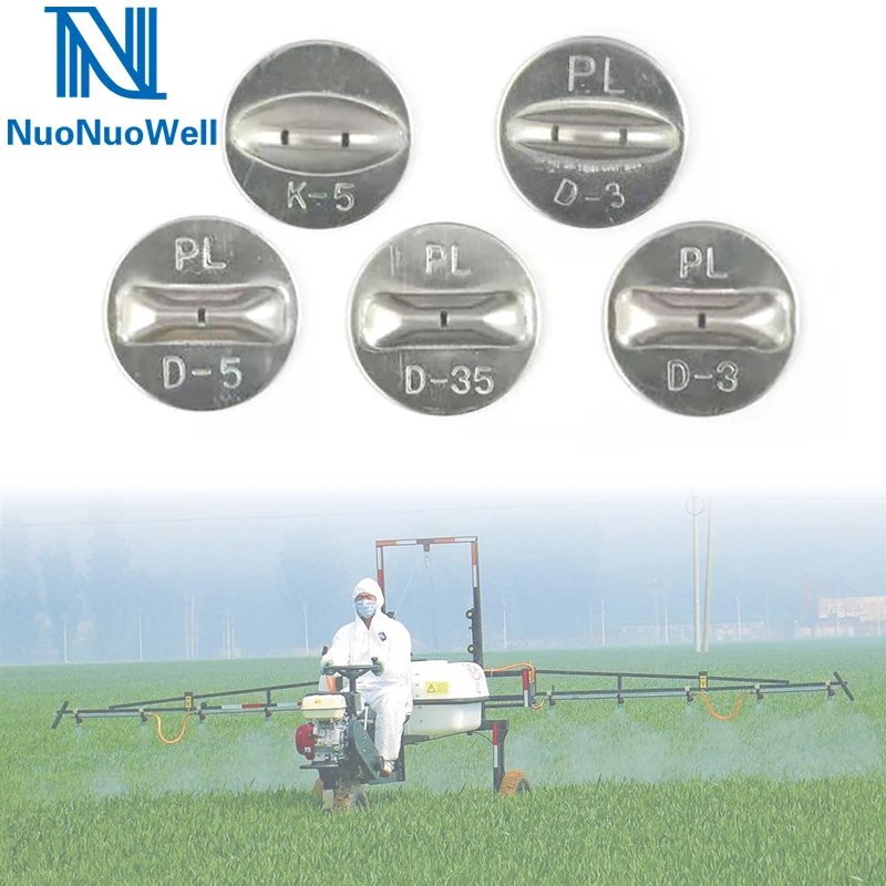 Irrigation fittings 0.3-0.5mm outlet replaceable spray sheet high-pressure spray gun nozzle stainless steel plant protection
