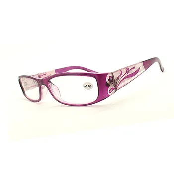 

Pink Red Retro Imitation Diamond Reading Glasses Women Oval Cat Eye Glasses for Reader +1.0 +1.5 +2.0 +2.5 +3.0 +3.5 Diopter