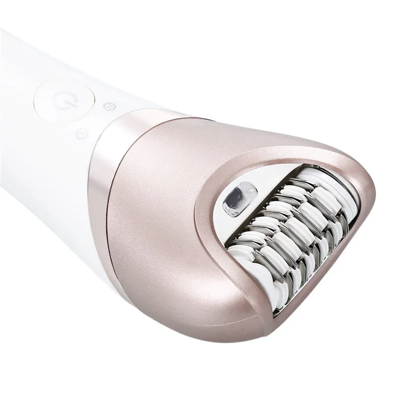 Kemei 5 в 1 перезаряжаемая бритва, электрический эпилятор для бритья, для удаления волос, для женщин, массажер для депиляции, наборы для удаления мозолей