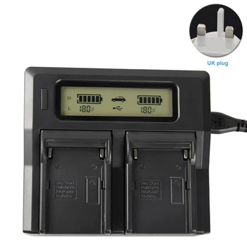 

Intelligent Digital Accessory Home Durable Portable Black USB Detachable Battery Charger For Sony NP-F970F960/F750/F550