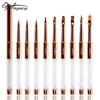 ANGNYA New Nail Art Acrylic Liquid Powder Carving UV Gel Extension Builder Painting Brush Lines Liner Drawing Pen Manicure Tools ► Photo 1/6