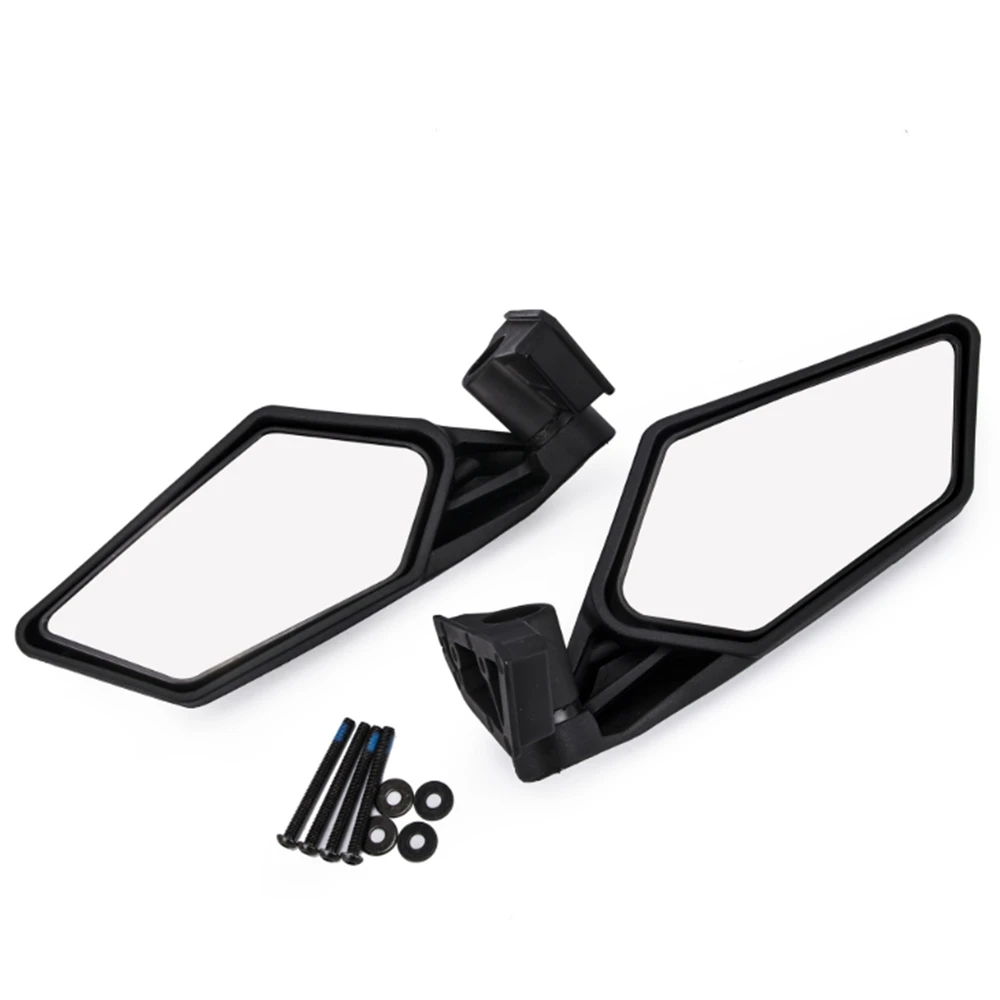 

Motobiker Side View Mirrors Rearview Mirror Racing Side Mirrors for UTV Polaris RZR Can Am Maverick X3