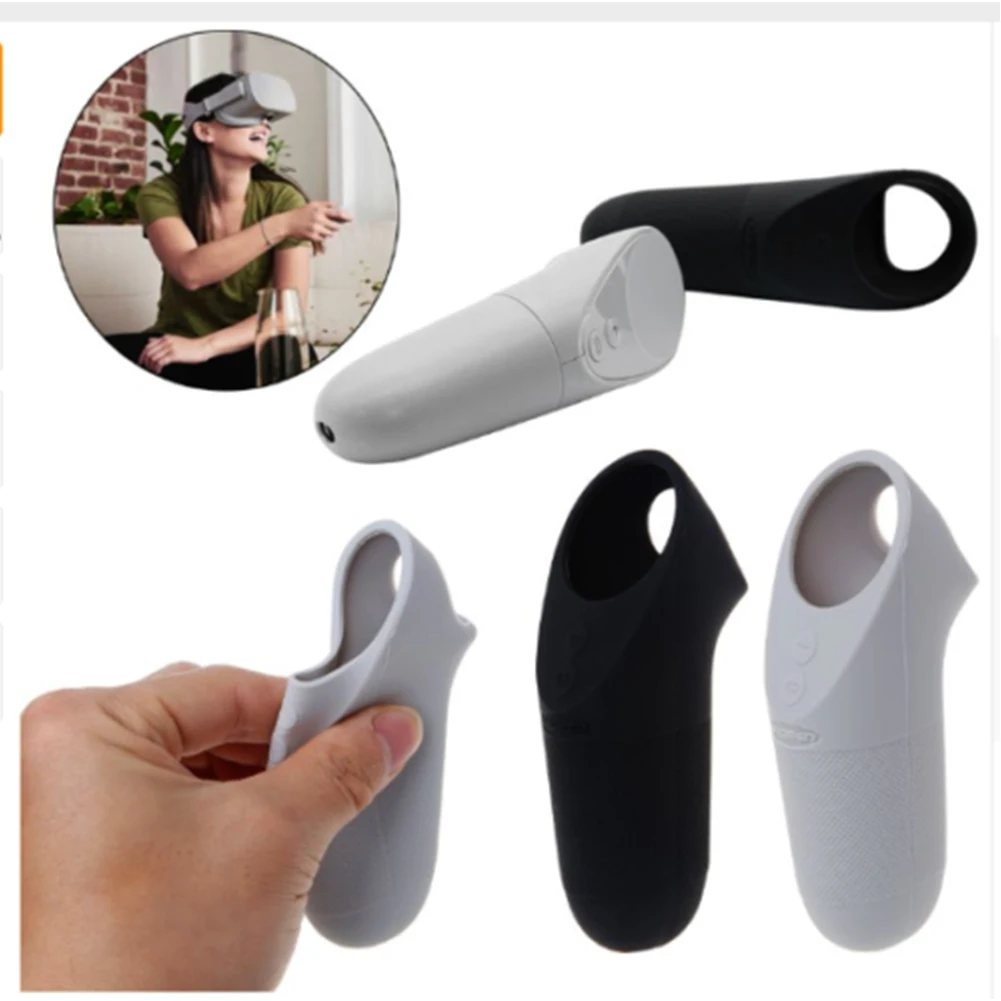 Нескользящий чехол с полной защитой от грязи VR Grip Holder, мягкий защитный рукав, портативные аксессуары, устойчивые к поту для Go