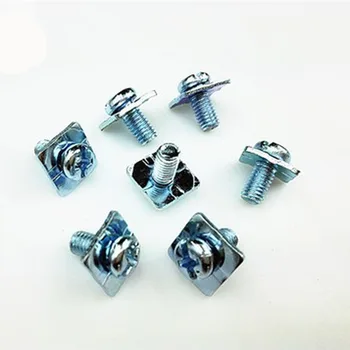 

Quartet Gasket Screw Phillips Screw Round head M3 M4 M5 Tile Pad Bolts Combination Galvanized