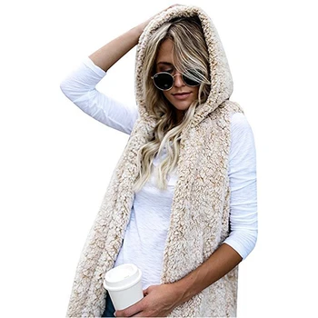

Casual Velour Vest for Women 2019 Autumn Winter Clothing Sleeveless Hooded Coats Open Stitch Waistcoat Chalecos Para Mujer