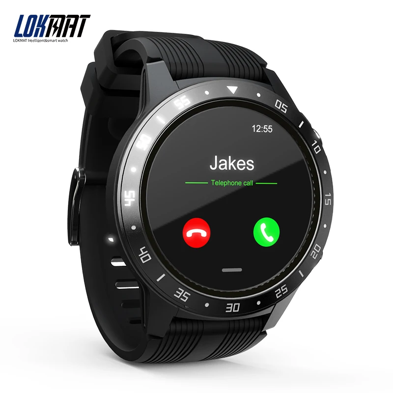 Buy  LOKMAT TK05 Smart Watch BT3.0 4.0 Life Waterproof Heart Rate Alarm Remote Camera GPS Sports Smartwa