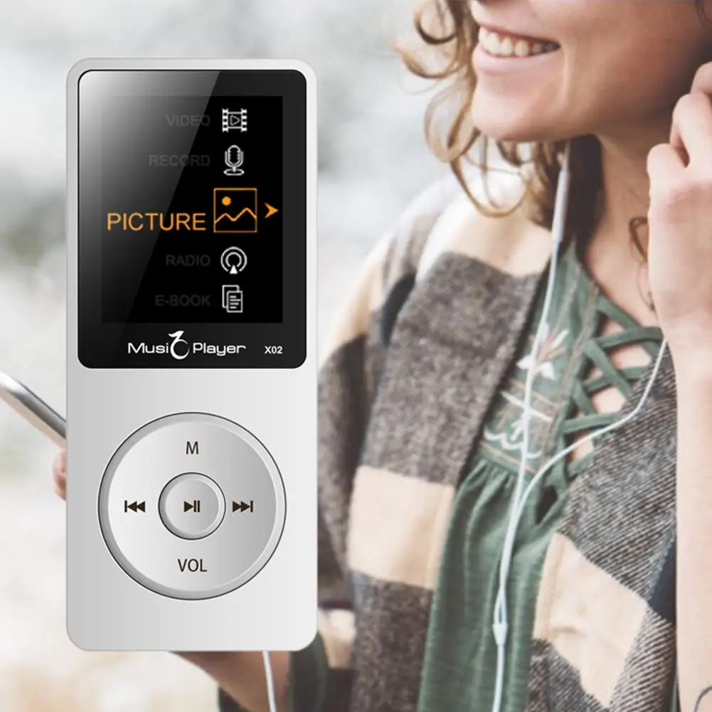Сверхтонкий MP3-плеер с длительным временем ожидания, HIFI, без потерь, портативный MP3 аудио плеер без потерь, музыкальный ультратонкий плеер с радио