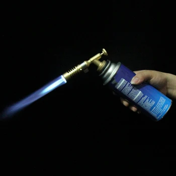 

Brass Gas Self Ignition Plumbing Turbo Torch With Hose Solder Propane Welding