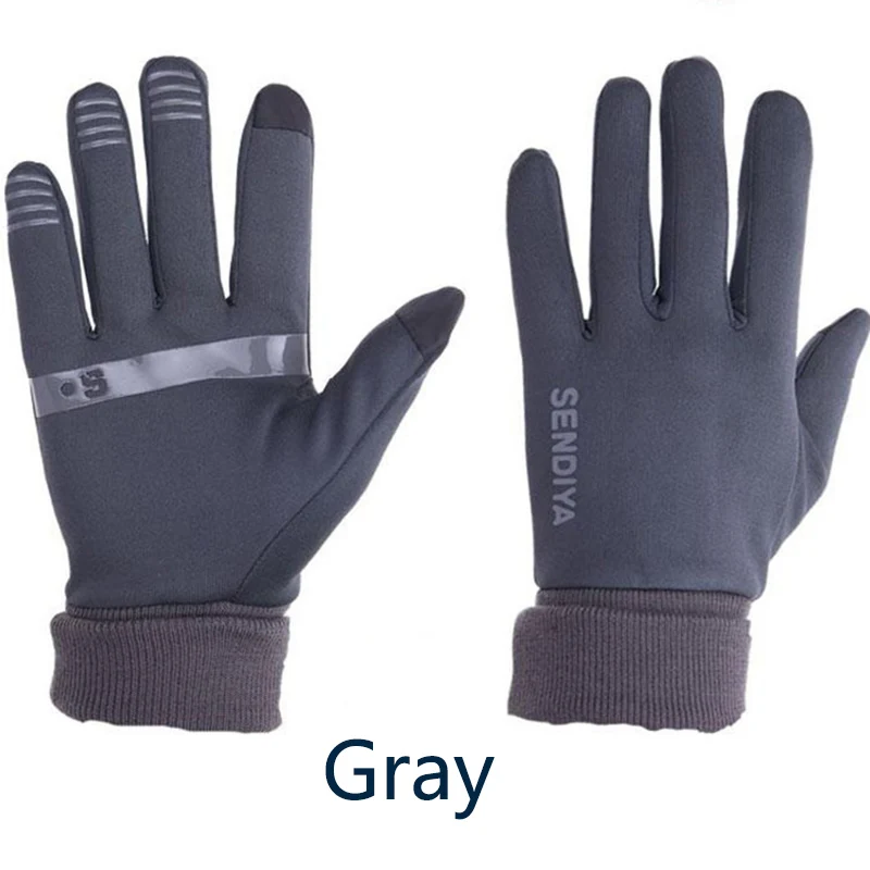 Новые осенние и зимние уличные спортивные мужские перчатки с сенсорным экраном внедорожные Нескользящие теплые бархатные дамские
