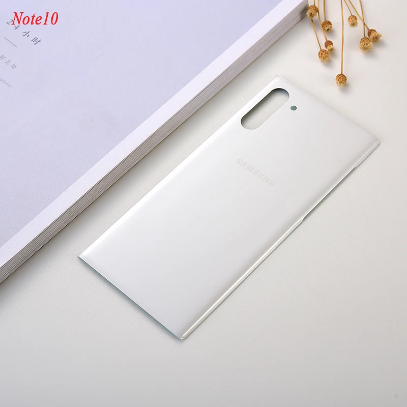 vivo mobile frame SAMSUNG Galaxy Note 10 N970 N970F Note 10 plus N975 N975F Glass Back Battery Housing Cover Rear Door Cover Case For Note 10/10+ phone picture frame Housings & Frames