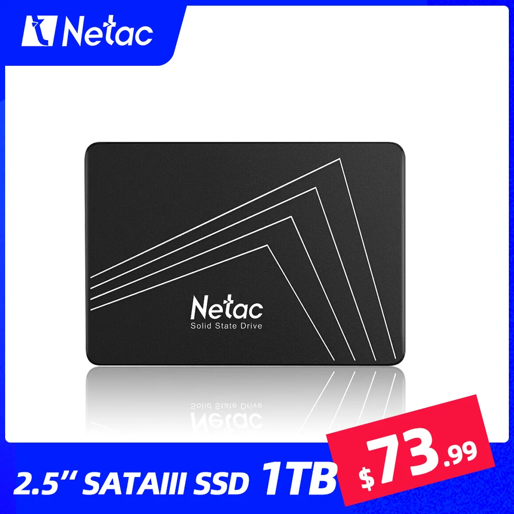 Жесткий диск Netac 2 5 дюйма SATA SSD 480 ГБ 512 1 ТБ Hdd Внутренний твердотельный накопитель