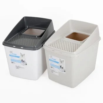 

Cat Litter Basin Top-in Anti-splash Take Out Cat Toilet Completely Closed Anti-splash And Anti-odor Super Large Cat Toilet