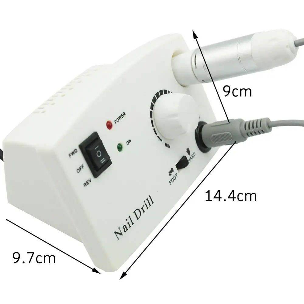 Профессиональный маникюрный набор для сверления ногтей 30000 об/мин, набор для маникюра и педикюра, электрическая пилка с резаком, инструменты для дизайна ногтей