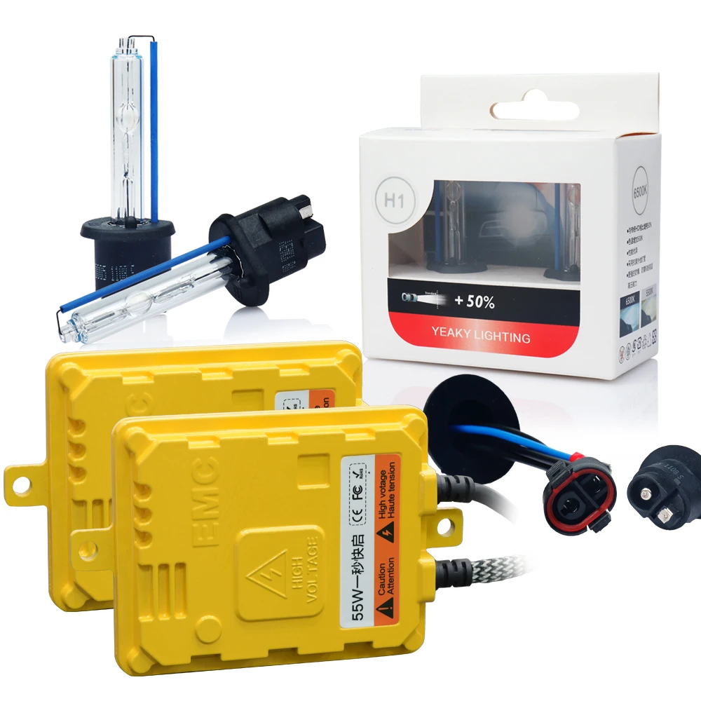 Kit Luce Allo Xeno Originale Yeaky H1 H3 H7 H11 H9 9005/Hb3 9006/Hb4 9012/Hir2 Hid Xenon Light Auto Bulb Car Hid Faro