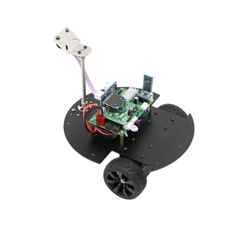 

[stepper motor version] two wheel self balancing car differential steering kit STM32 remote control CCD line