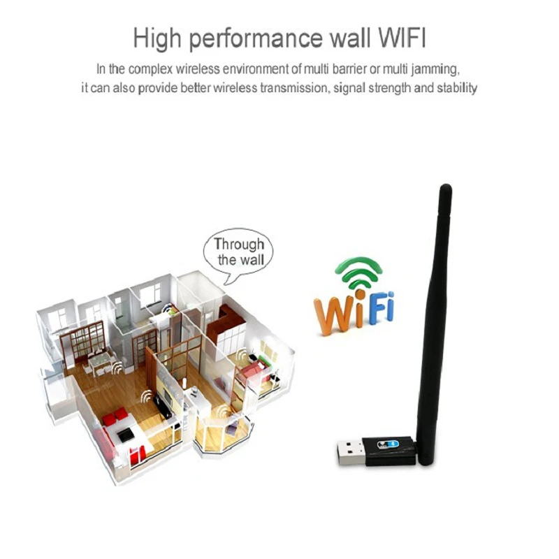 2 в 1 Bluetooth 4,0 Wifi приемник беспроводной USB 802.11N Wifi адаптер 150 Мбит/с компьютерная сетевая карта поддерживает Windows/XP/Vista
