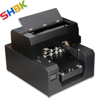 

Newest 2020 UV Printer Cylinder Bottle Printers For Phone Case Wood Glass Photo Flatbed 3D Embossed Printing Machine
