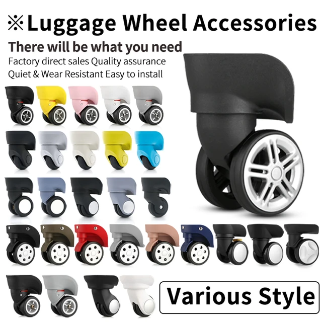Qualità Boutique di ricambio accessori per ruote per bagagli tirare le ruote  della valigia parti dell'attrezzatura valigia per trolley ruota di qualità  - AliExpress