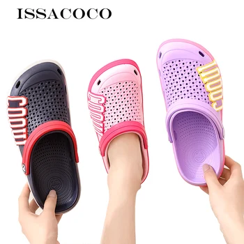 

Women Hole Jelly Sandals Shoes Casual Sandals Garden Summer Thick Sandals Hospital Shoe Sandals Rubber Clogs Sandals Crocse Shoe