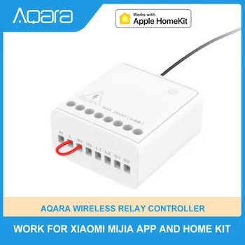 

Original Aqara Eigenstone Two-way control module Wireless Relay Controller 2 channels Work For xiaomi Mijia APP and Home kit