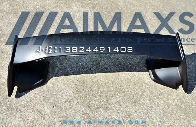 Для 2007 2016 Subaru Impreza WRX STI стиль задний багажник спойлер ABS Неокрашенный