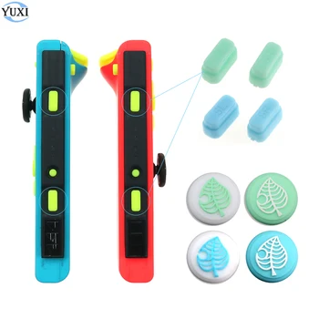 

YuXi Side Left Right SL SR Key Buttons and Thumb Stick Grip Cap for Nintendo Switch Joy-Con Controller
