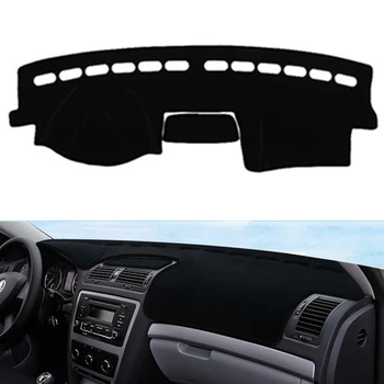 

SJ Non-Slip Car Inner Auto Dashboard Cover Dashmat Pad Sun Shade Dash Board Cover Fit For Skoda Octavia 2007 08 09 10 11-2014