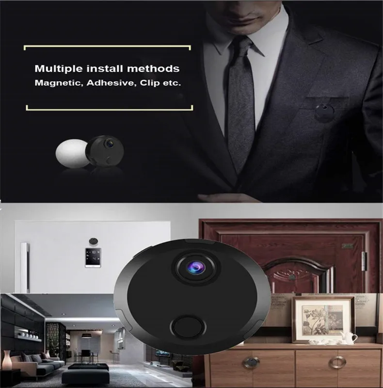 Мини WiFi камера HDQ15 HD 1080P Инфракрасная камера ночного видения обнаружения движения цифровая видеокамера микро Удаленная камера