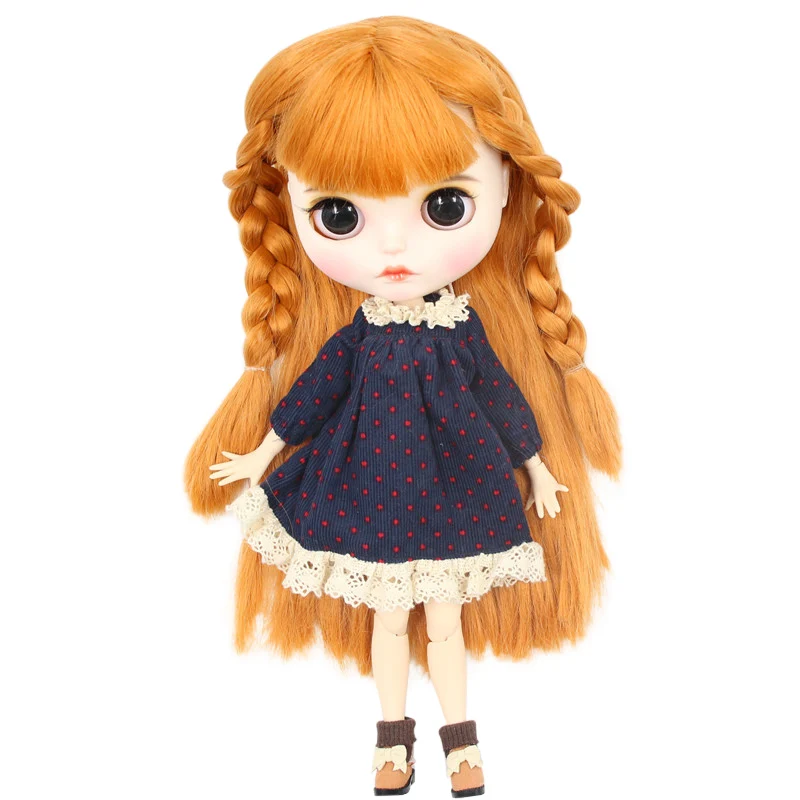 

Fortune Days l/6 bjd doll joint body No.BL0658 Blonde hair new matte face with eyebrows Lip gloss SD bjd gift toy customized.
