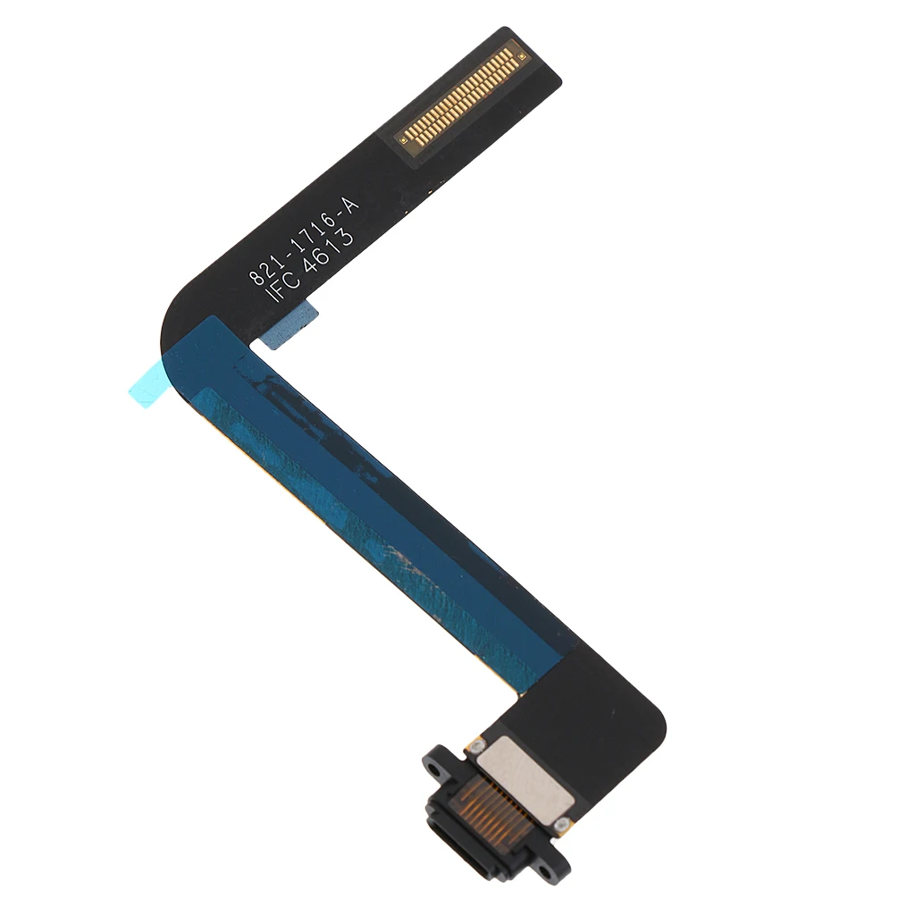 Charging Port Dock Connector Flex Cable Replacement for iPad Air / iPad 5 Black